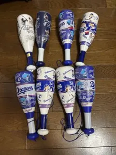中日ドラゴンズ　応援バット　グッズ　レトロ