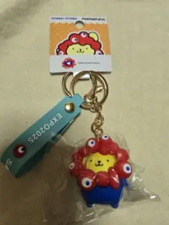 ポムポムプリン　EXPO2025 万博 サンリオ ミャクミャク キーホルダー