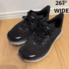 ホカ　HOKA　クリフトン 8ワイド　CLIFTON 8 WIDE 26cm