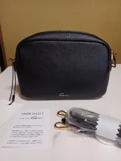 SMIR NASLI　レザーショルダーバッグ