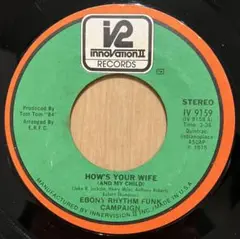 Ebony Rhythm Funk Campaign / How's Your