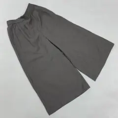 K.T KIYOKO TAKASE ガウチョパンツ チェック グレー シンプル