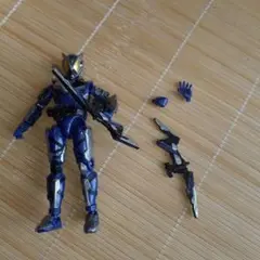 食玩　ゼロワン　仮面ライダー滅(ほろび)　手・武器オプションパーツ付き