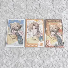 にじさんじ 三ミ一体 チェキ 伏見ガク フルセット
