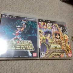 PS3ソフト　聖闘士星矢 ＆ ブレイブソルジャーズ　2本セット
