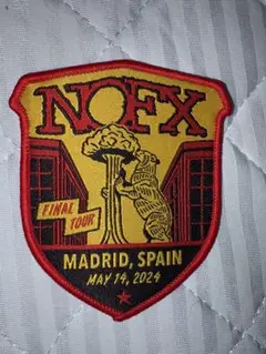 NOFX ノーエフ会場限定(横浜) Patch パッチ刺繍ワッペン 公式品 imgrc0070132720.jpg