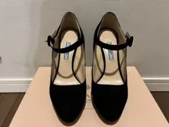 ★再値下げしました★ほぼ未着用★PRADA ハイヒールスウェード