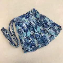 ⭐️ジョージ⭐️ 圧倒的総柄　ハワイアン　ミニスカート リゾートスタイル