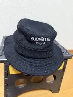 supreme バケットハット 黒