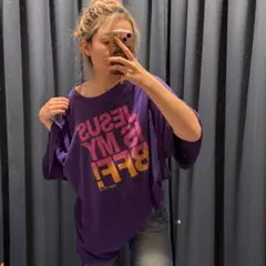 【送料無料】USA古着 Tシャツ オーバーサイズ 平成 ギャル BFF 古着