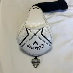 Callaway フェアウェイウッドヘッドカバー ホワイト・ブラックコンビ