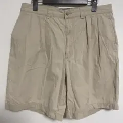 POLO RALPH LAUREN ベージュ タック付き ハーフパンツ M相当