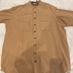 NEAT DRESS ストライプ ワークシャツ
