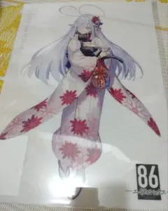 86-エイティシックス- くじ引き堂 クリアポスター 和服レーナ
