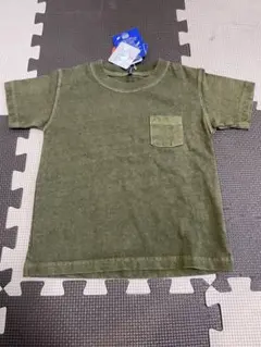 100 GoodOn グッドオン tシャツ ポケット ポケt カーキ　キッズ