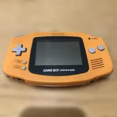 【動作確認済】ゲームボーイアドバンス オレンジ