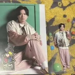 加藤シゲアキ ジョイポリス NEWS ポストカード クリアステッカー