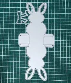 カッティングダイ　うさぎのキャンディーボックス
