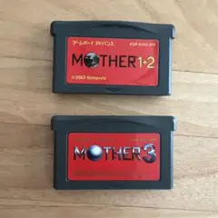ゲームボーイアドバンス　ソフト　マザー2本セット（MOTHER1+2,3）