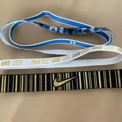 Nike and アンダーarmorヘッドバンドセット 4本
