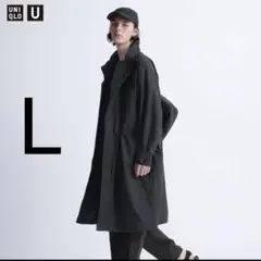 UNIQLO U 24SS ライトウェイトコート　ブラック　新品　Lサイズ