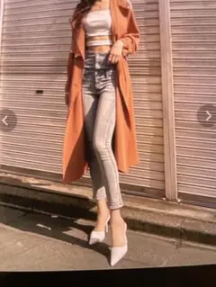 GYDA ハイウエストスキニー xs