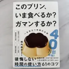 このプリン、いま食べるか? ガマンするか? 一生役立つ時間の法則