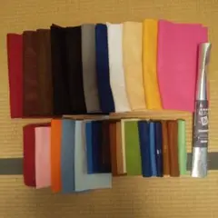 フェルト生地セット中古