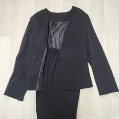 オンドロウ　サカゼン　デオロン　洗えるパンツスーツ　大きめサイズ　美品　黒　XL