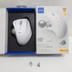 M0818M1 ELECOM ISTトラックボール 無線 ホワイト 動作確認済み