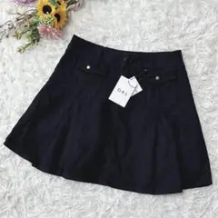 新品✨【グレイル】コットン100　ミニスカート　インパン　ブラック　M　訳アリ