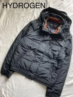 【美品】 HYDROGEN ダウンジャケット
