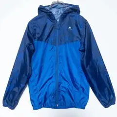 ブルー フルジップ ウィンドブレーカー S QUECHUA