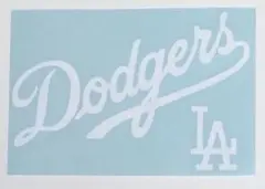 【カッティング ステッカー】 LOS ANGELES ロサンゼルスドジャース#2