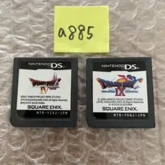 a885 ドラクエ4 9　ドラゴンクエスト IV & IX セット
