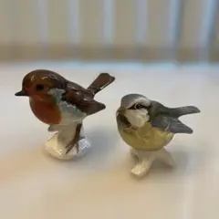 Goebel 陶器置物　鳥　2点