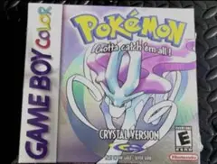 任天堂　ゲームボーイ　ソフト　ポケットモンスター　クリスタル　北米版　未開封
