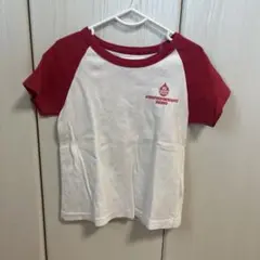 OILPOWER Tシャツ 110cm ホワイト/レッド