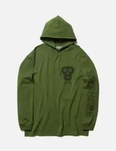 COOTIE / Hooded Print L/S Tee
