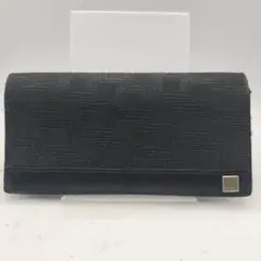 ダンヒル　長財布　財布　ウォレット　ブラック