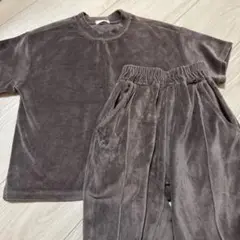 kokokids ベロア素材 セットアップ Ssize