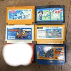 ファミコンソフトセット（名作揃い）