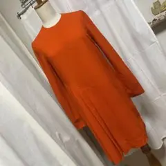 美品 SHANGHAI TANG シャンハイ・タン ウールワンピース