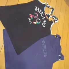 MIKANO フラワープリント タンクトップ 2枚セット
