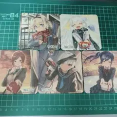 ウィクロス　コースター5枚セット