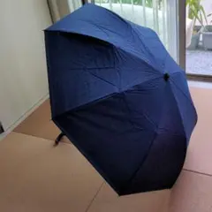 ワンタッチ ネイビー 傘