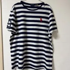 POLO RALPH LAUREN ストライプ Tシャツ XL