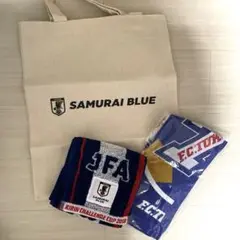 サムライブルートートバッグF.C.TOKYOバンダナ