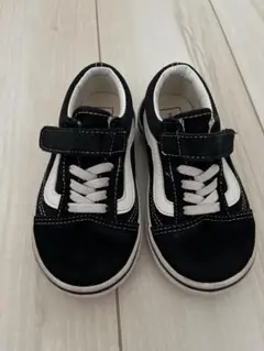 Vans ブラック/ホワイト スニーカー ベルクロ付き