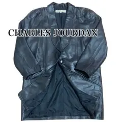 vintage シャルルジョルダン　レザーコート vintage シャルルジョルダンレザーコート